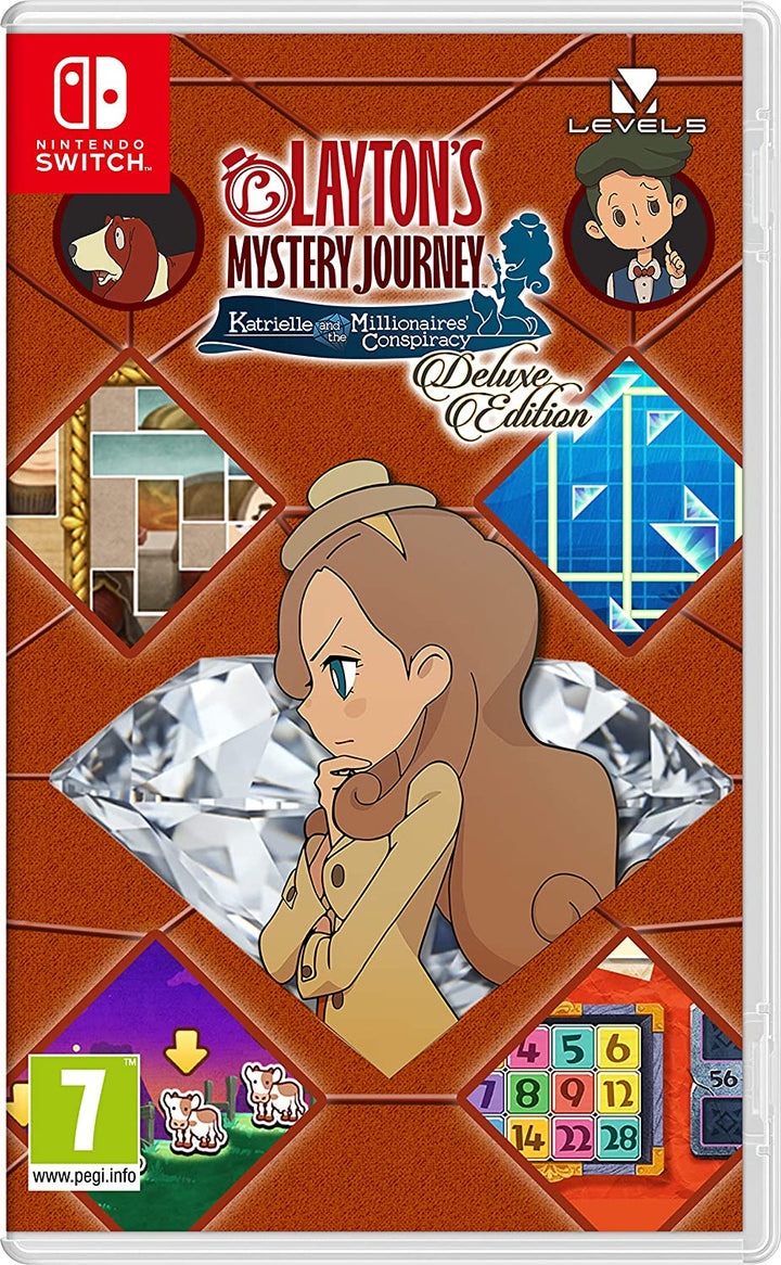 Layton's Mystery Journey: Katrielle und die Verschwörung der Millionäre - Nintendo Switch
