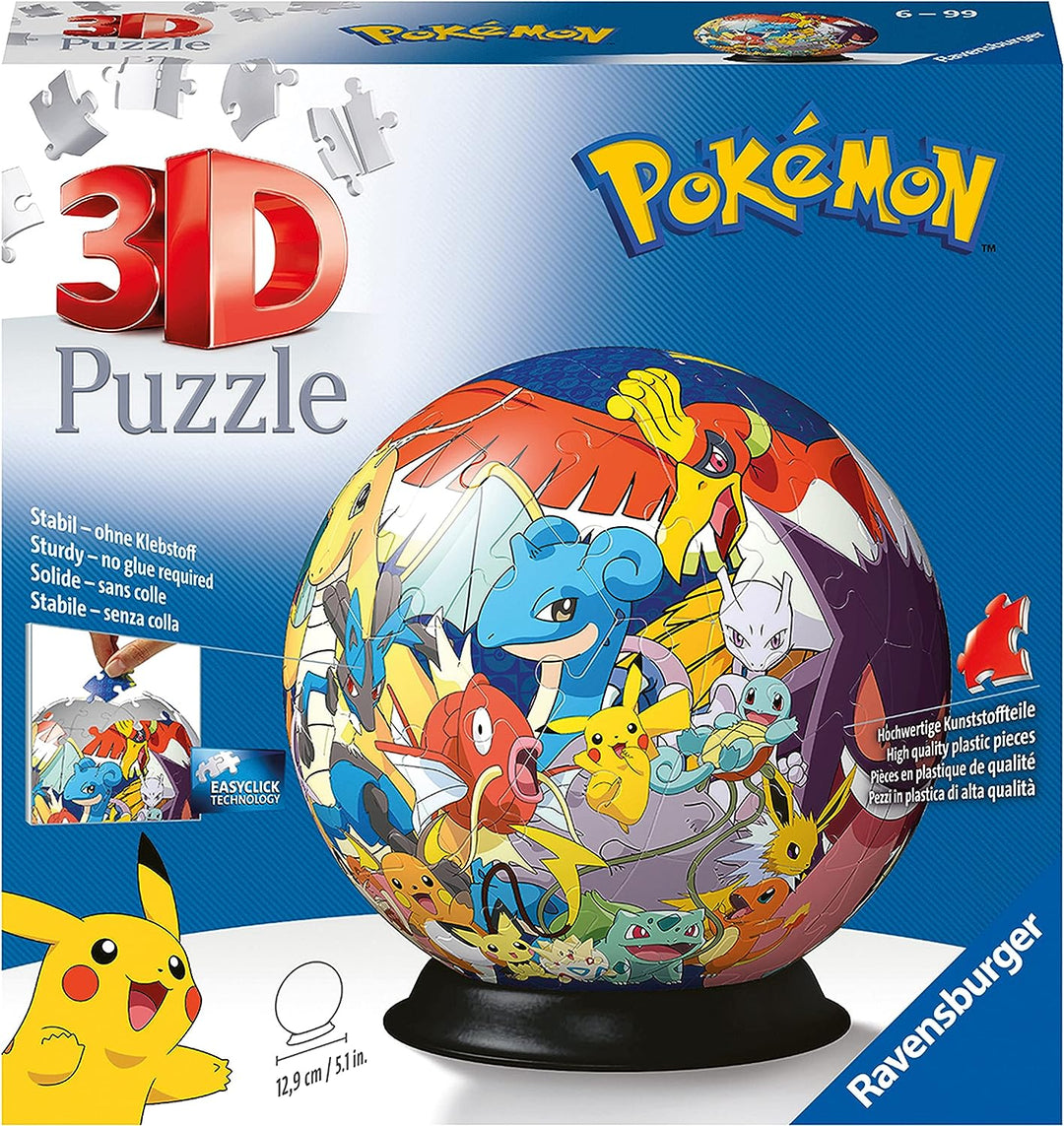 Ravensburger Pokemon 72 Piece 3D Jigsaw Puzzle