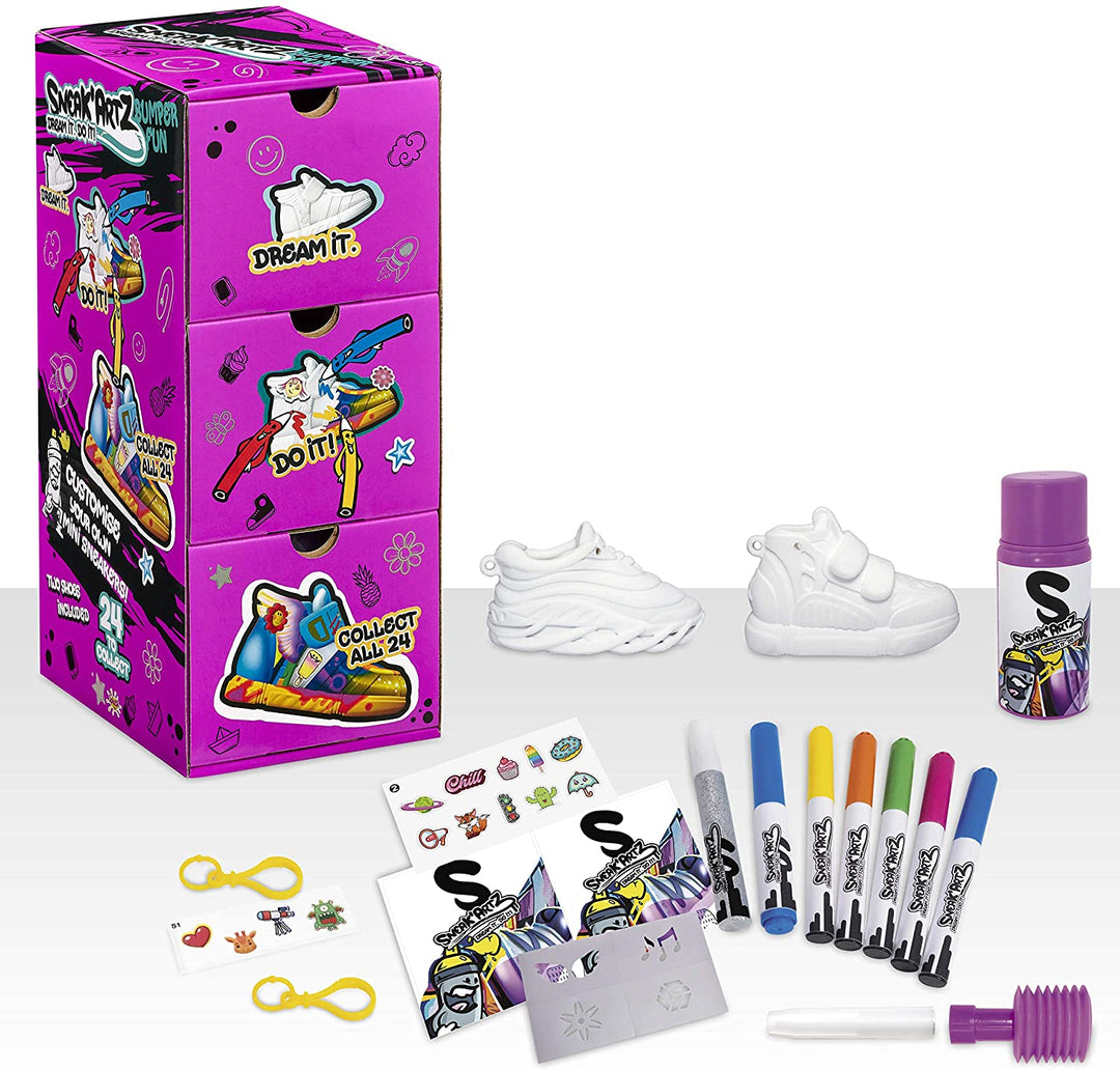 Sneak' Artz NEA01000, Bumper Fun Set Asst