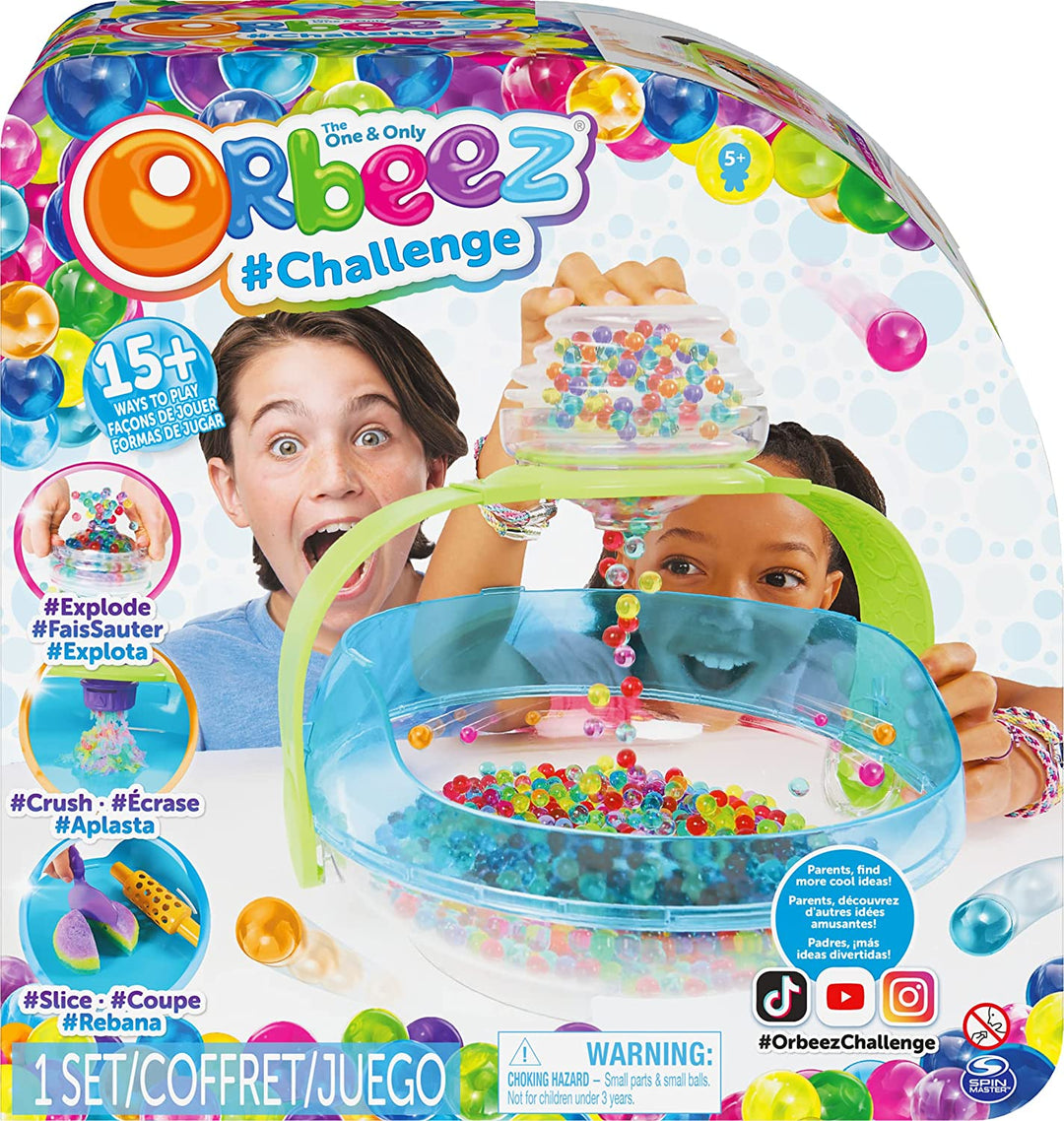 Orbeez Challenge, The One and Only, 2000 ungiftige Wasserperlen, enthält 6 Werkzeuge