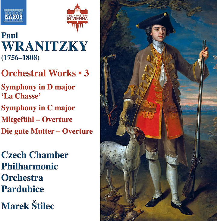 Wranitzky: Orchestral Works, Vol. 3 [Czech Chamber Philharmonic Orchestra Pardubice; Marek `tilec] [Naxos: 8574289] [Audio CD]