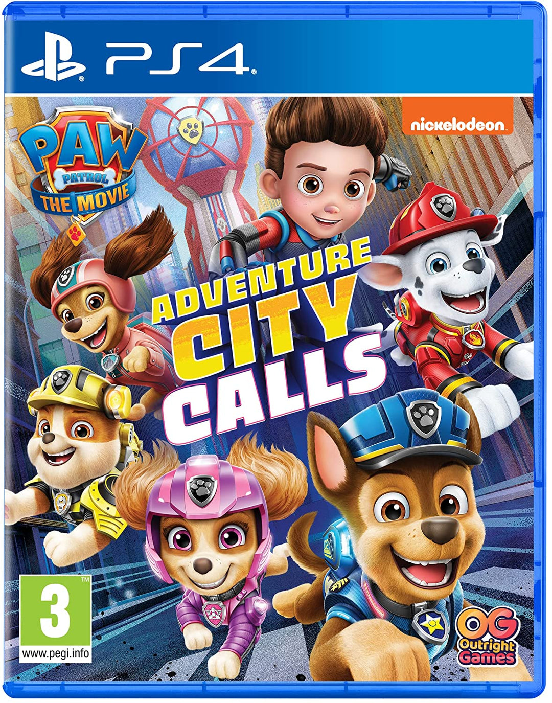 Paw Patrol The Movie Adventure City Calls (PS4)