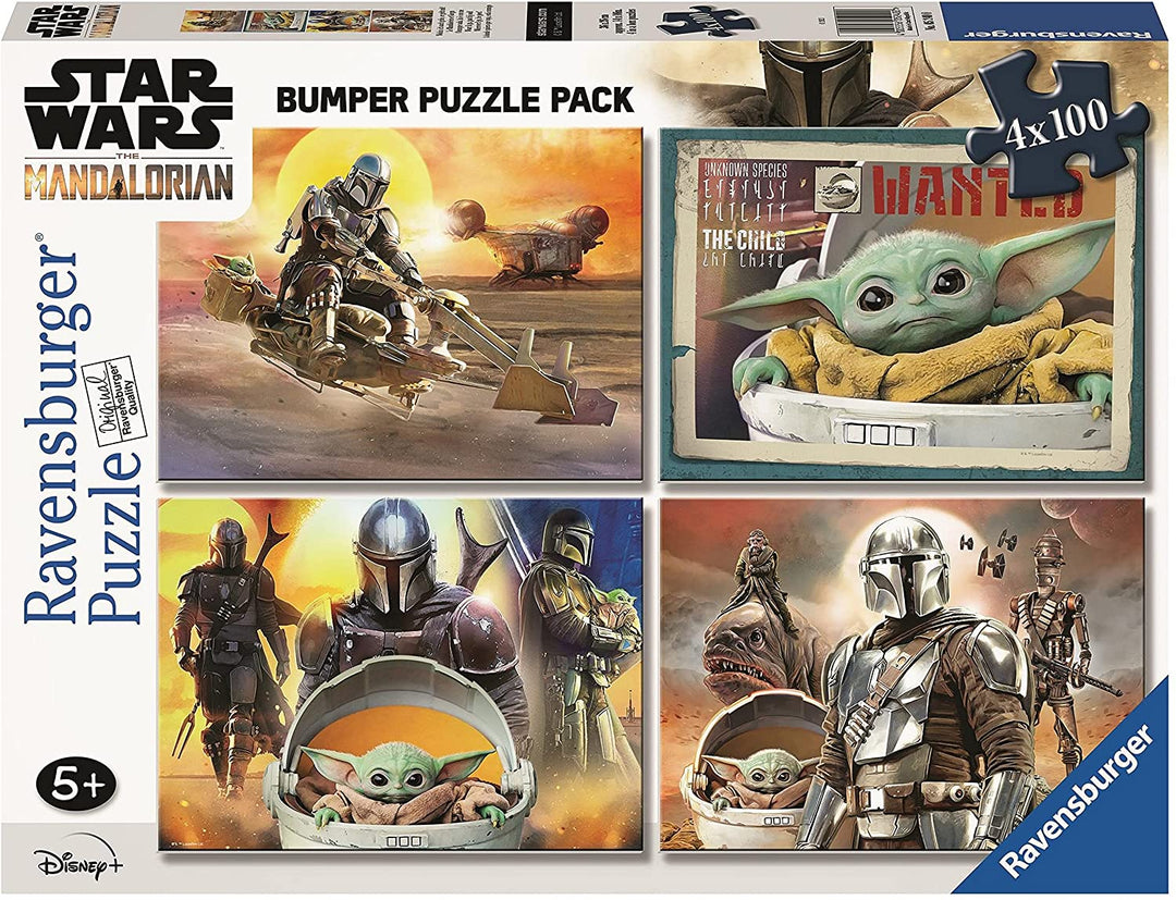 Ravensburger 05240 0, Mandalorian, 4 100 pieces, Bumper Pack, Children, Recommended