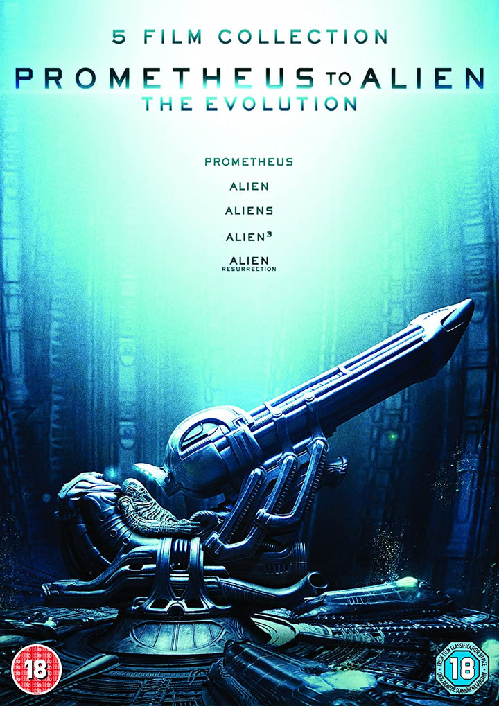 Prometheus to Alien - The Evolution 5-Film Collection [1979] - Sci-fi/Horror [DVD]