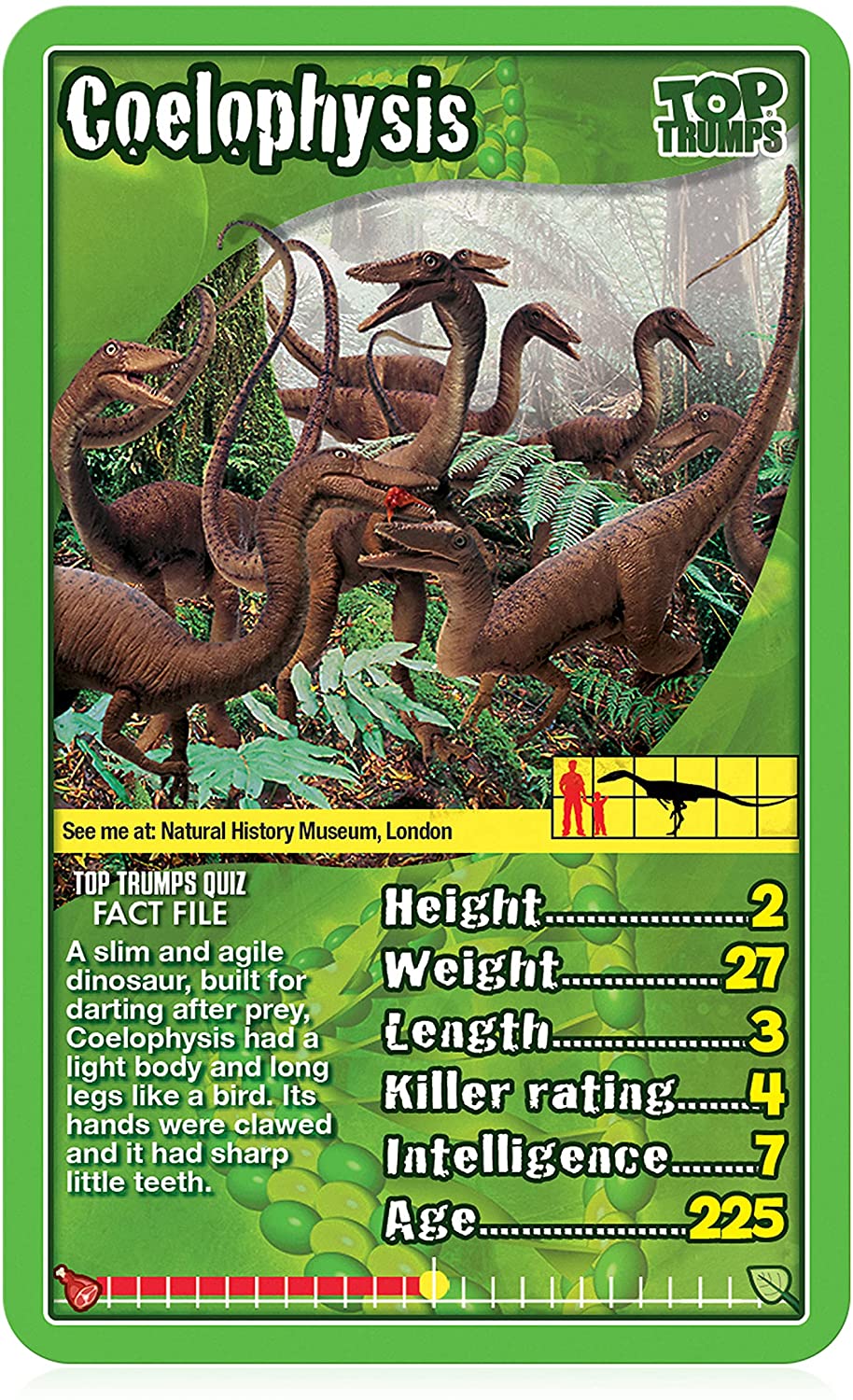 Dinosaurs Top Trumps Card Game