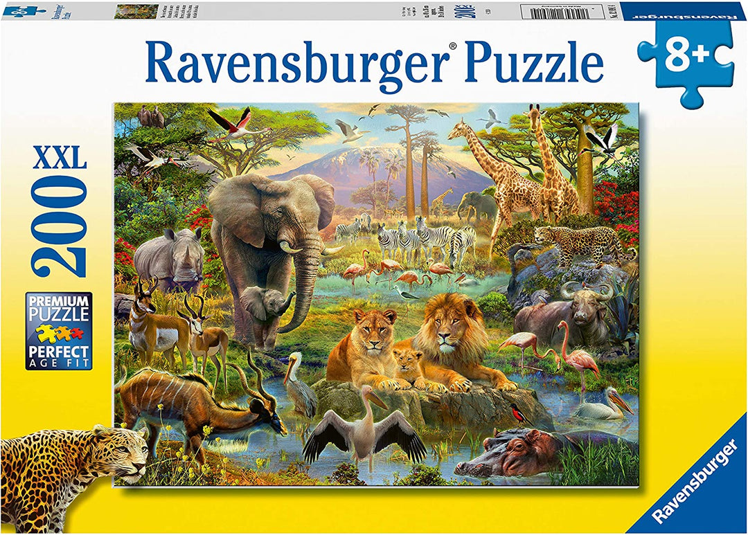 Ravensburger 12891 Animals of the Savanna XXL 200pc