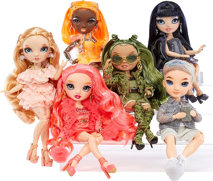 Rainbow High Fashion Doll – MICHELLE ST.CHARLES – Orange Doll – Modische Outf