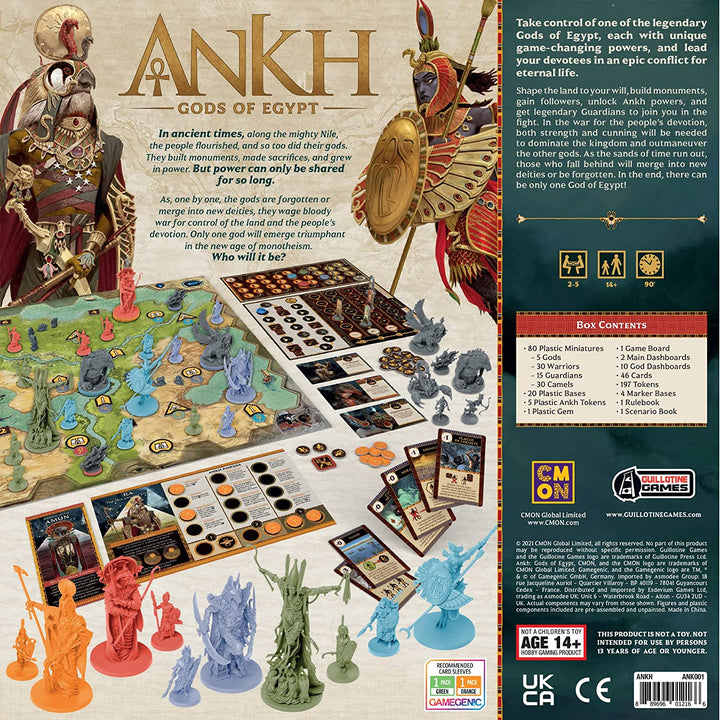 Ankh Gods of Egypt Board Game