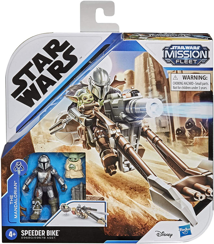 Star Wars Mission Fleet Expedition Class The Mandalorian The Child Battle for The Child Battle for the Bounty Figuren und Fahrzeug im 6-cm-Maßstab