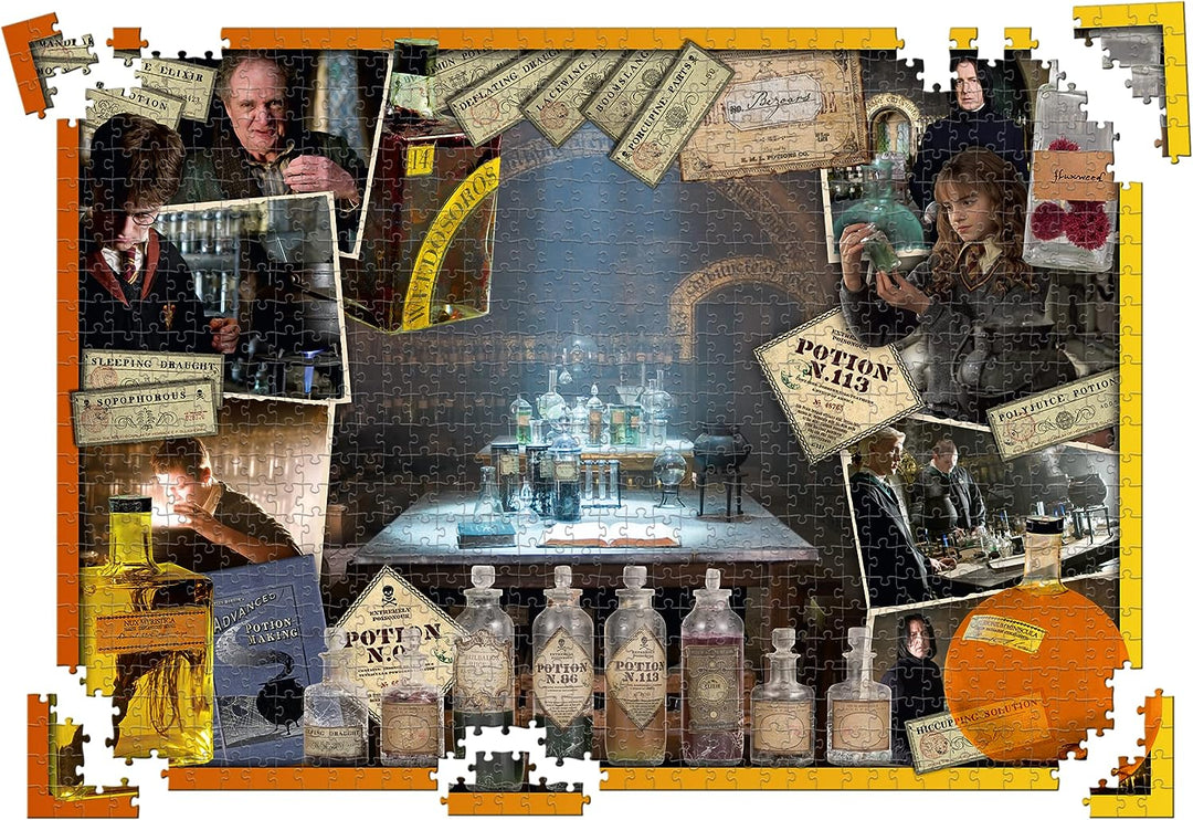 Winning Moves WM03015-ML1-4 Harry Potter Puzzles