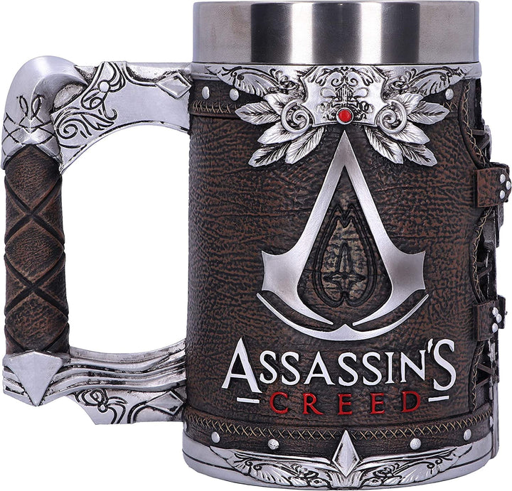 Officially Licensed Assassins Creed Brotherhood Brown Hidden Blade Game Tankard, Resin, 15.5cm