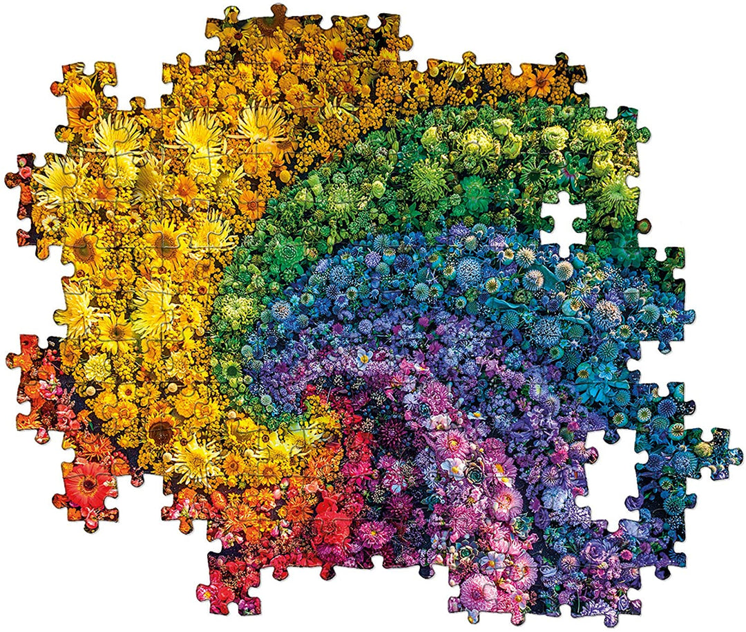 Clementoni 39594, Colour Boom Whirl Puzzle for Children and Adults - 1000 Pieces, Ages 10 years Plus