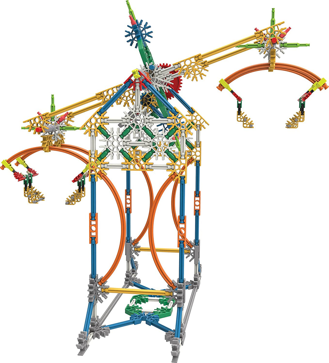 K&#39;Nex 77078 K&#39;NEX STEM Explorations Swing Ride Building Set pour 8 ans et + Jouet d&#39;éducation en ingénierie 486 pièces