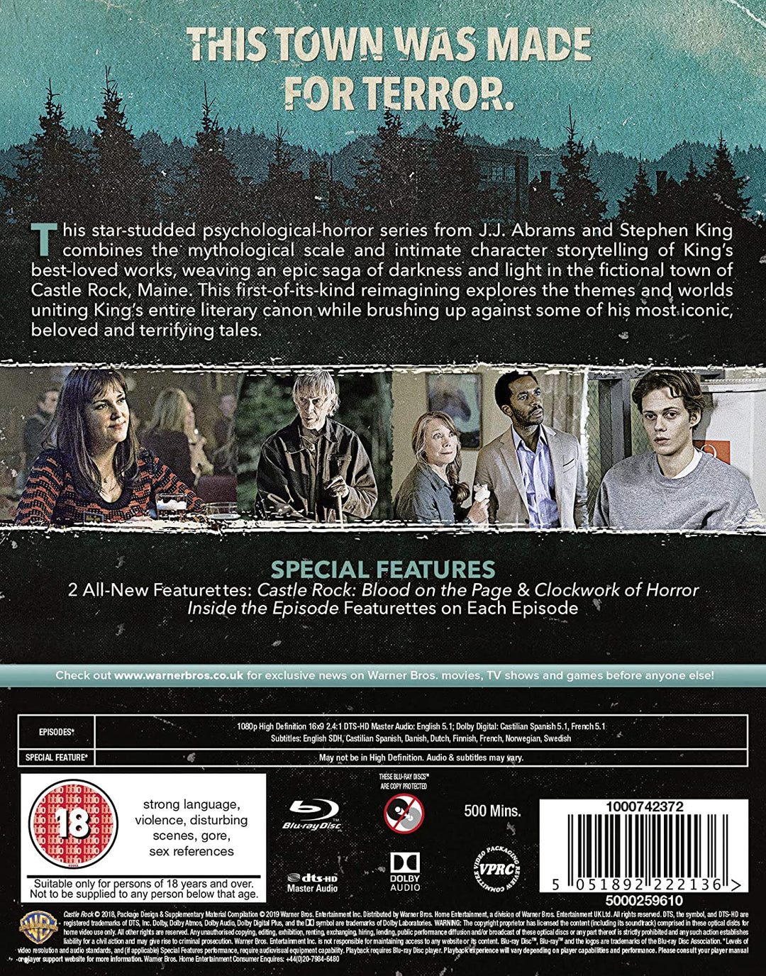 Castle Rock: Season 1 - Mystery [Blu-ray]