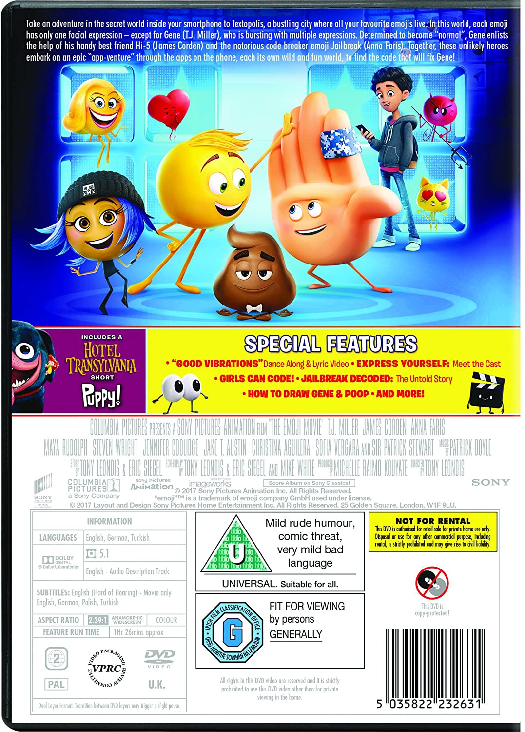 Der Emoji-Film [DVD] [2017]