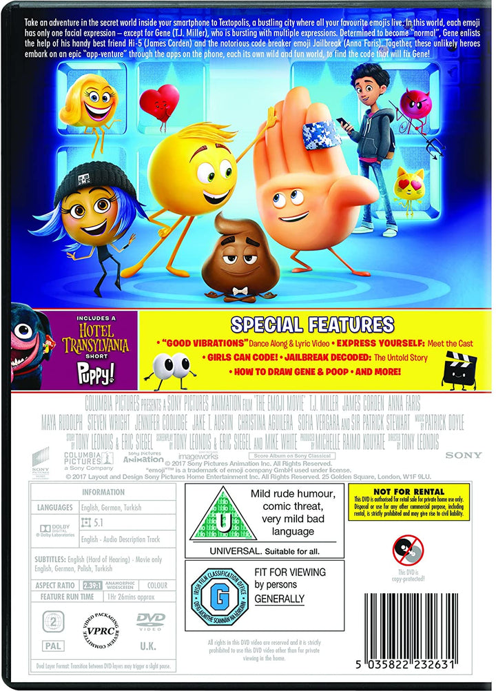Der Emoji-Film [DVD] [2017]