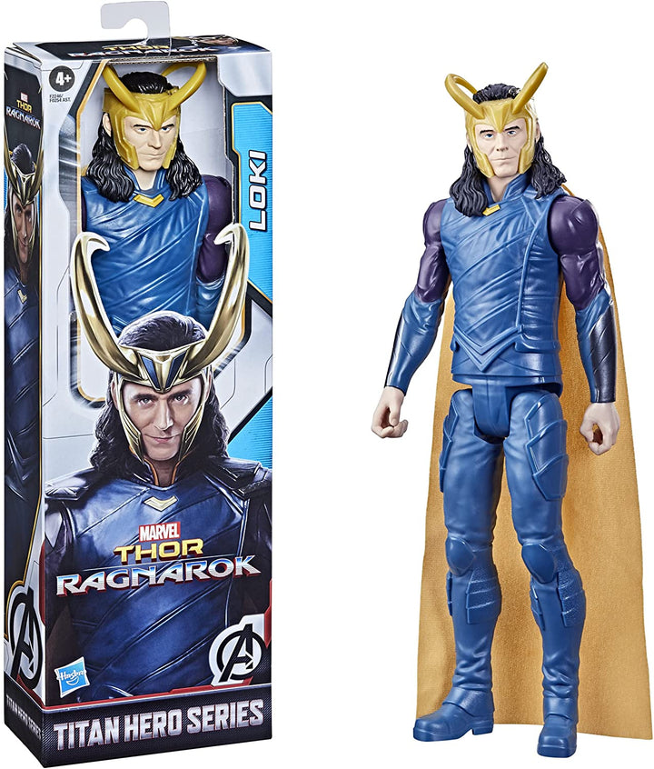 Marvel Avengers Titan Hero Series Collectible 12-Inch Loki Action Figure, Toy For Ages 4 and Up F2246