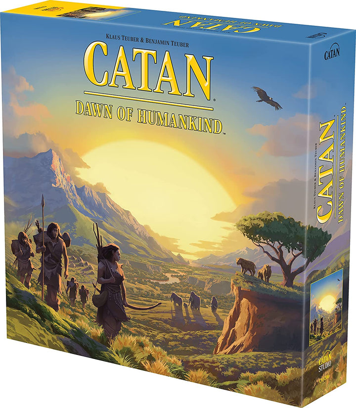 Catan Studios Dawn of Humankind: Catan Board Game Ages 12+ 3-4 Players 90+ Minutes Playing Time