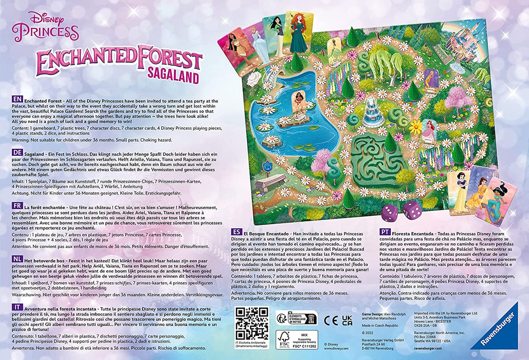 Ravensburger 20901 Disney Princess Zauberwald
