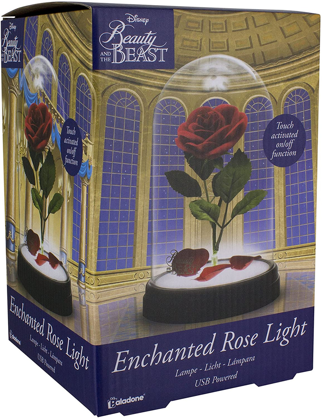 Beauty and The Beast Enchanted Rose Light - Officially Licensed Disney Merchandi