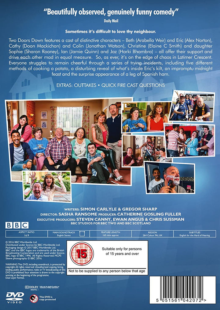 Two Doors Down - Series 2 - Sitcom [DVD]