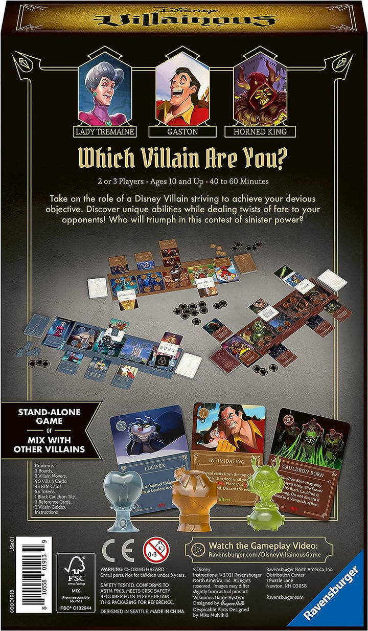 Ravensburger Disney Villainous Despicable Plots Board Game (27028)