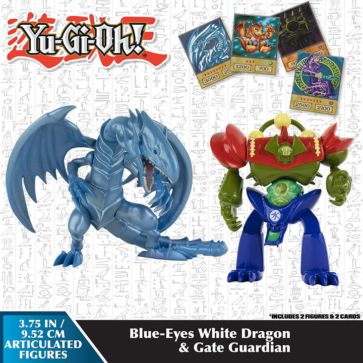 Super Impulse 5502B Yu-Gi-Oh Hochdetaillierte bewegliche Figuren. Das Set enthält 3