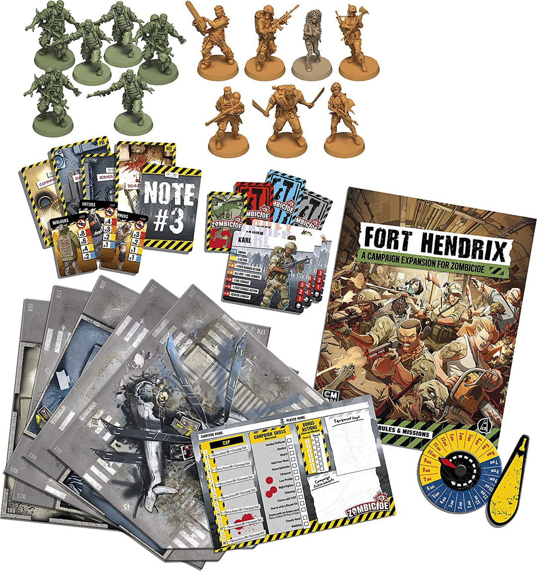 Zombicide 2. Edition Fort Hendrix-Erweiterung