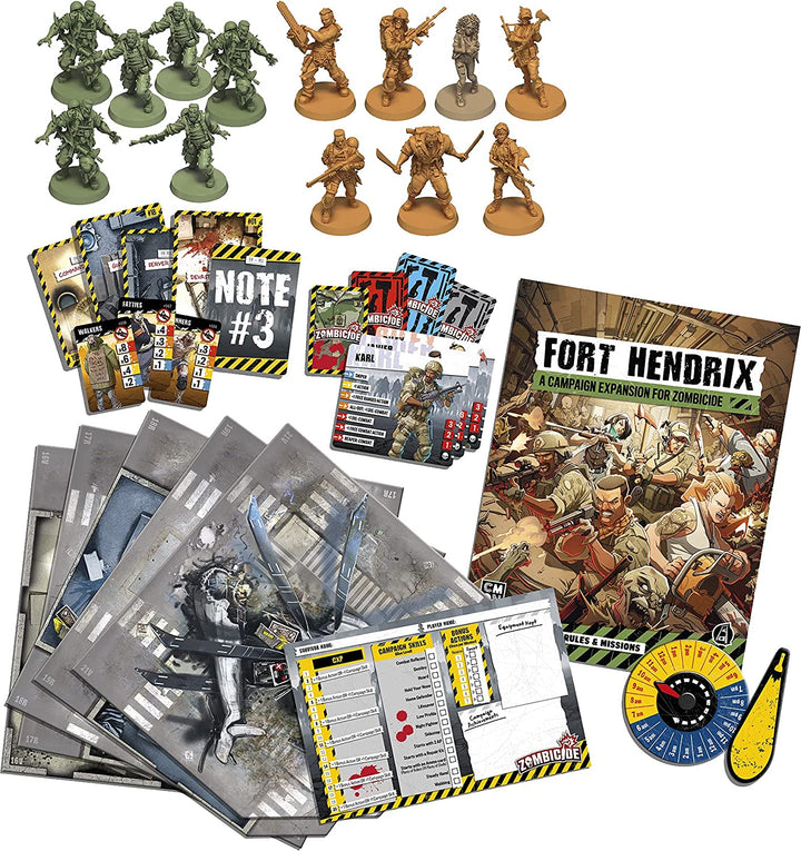 Zombicide 2. Edition Fort Hendrix-Erweiterung