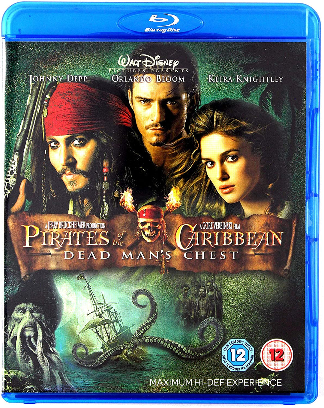 Fluch der Karibik: Die Brust des toten Mannes [Blu-ray] [2017] [Region Free]