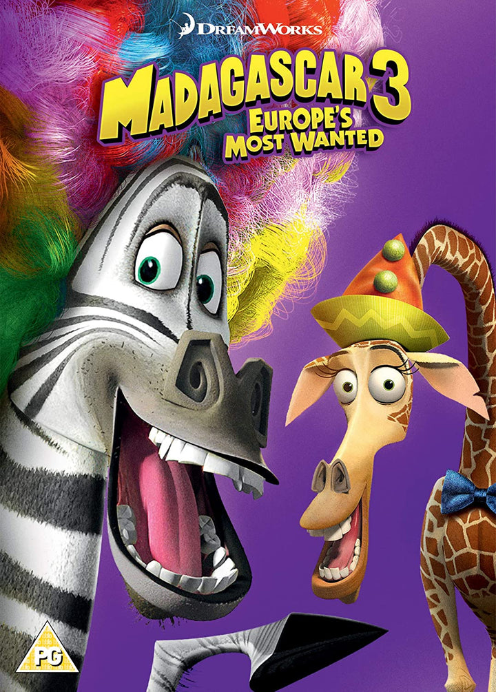 Madagascar 3: Europe's Most Wanted (Artwork-Aktualisierung 2018) – Animation [DVD]