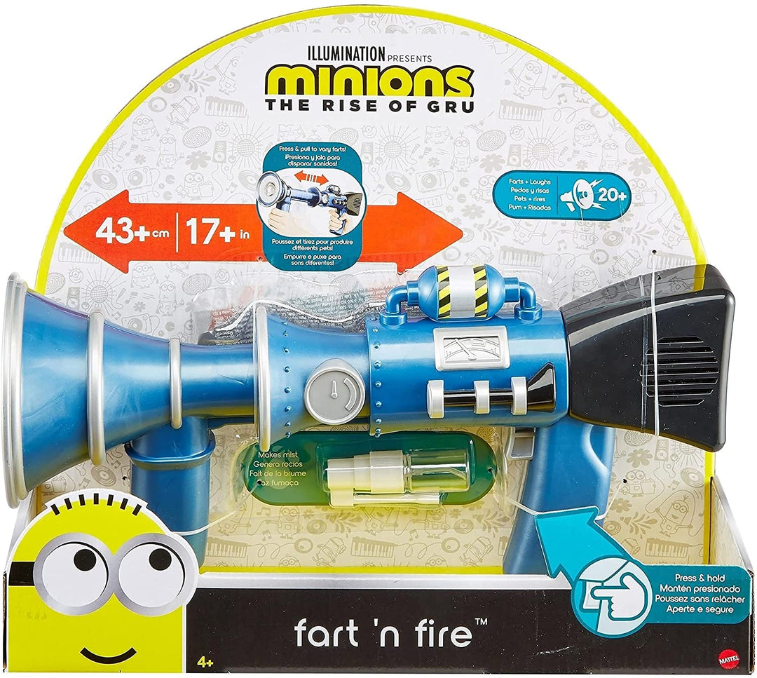 MINIONS Minions: The Rise of Gru Fart ‘N Fire Blaster Toy (GMF93)