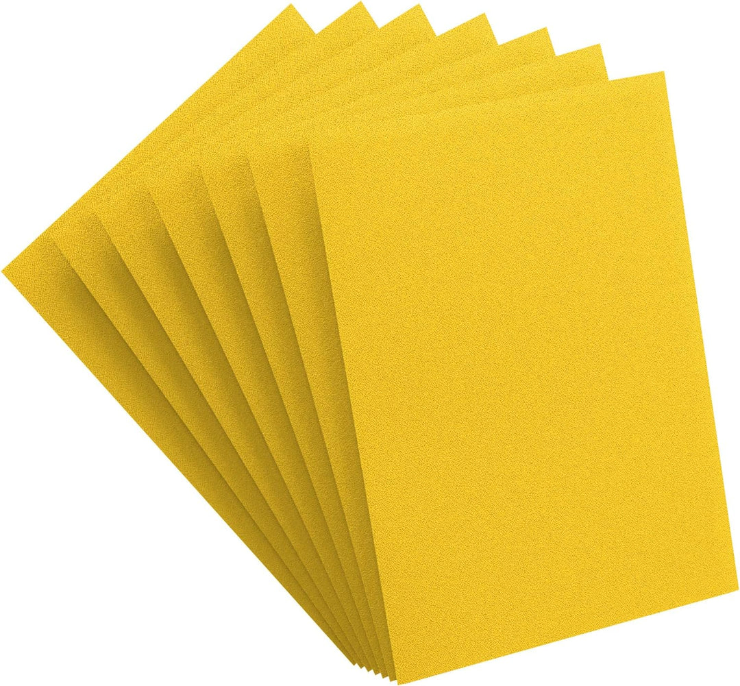 Gamegenic GGS11032ML Matte Prime Sleeves (100-Pack), Yellow