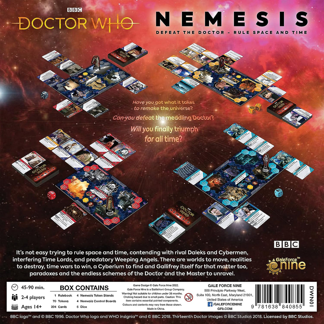 Gale Force Nine: Doctor Who Nemesis