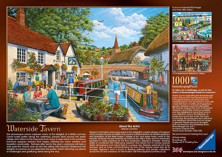 Ravensburger 19695 Waterside Tavern, 1000pc