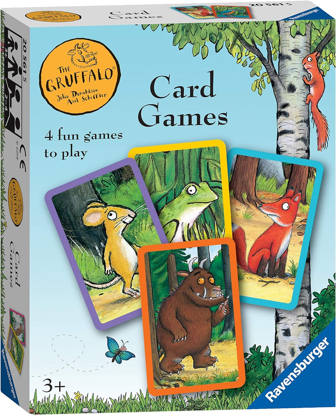 Ravensburger The Gruffalo Card Game for Kids Age 3 Years and Up - Snap, Happy Families Swap or Pairs