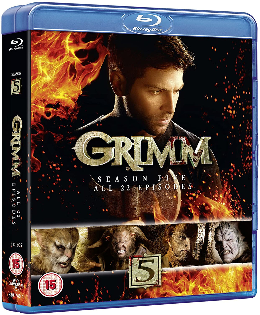 Grimm Staffel 5 [2015] [Blu-ray]