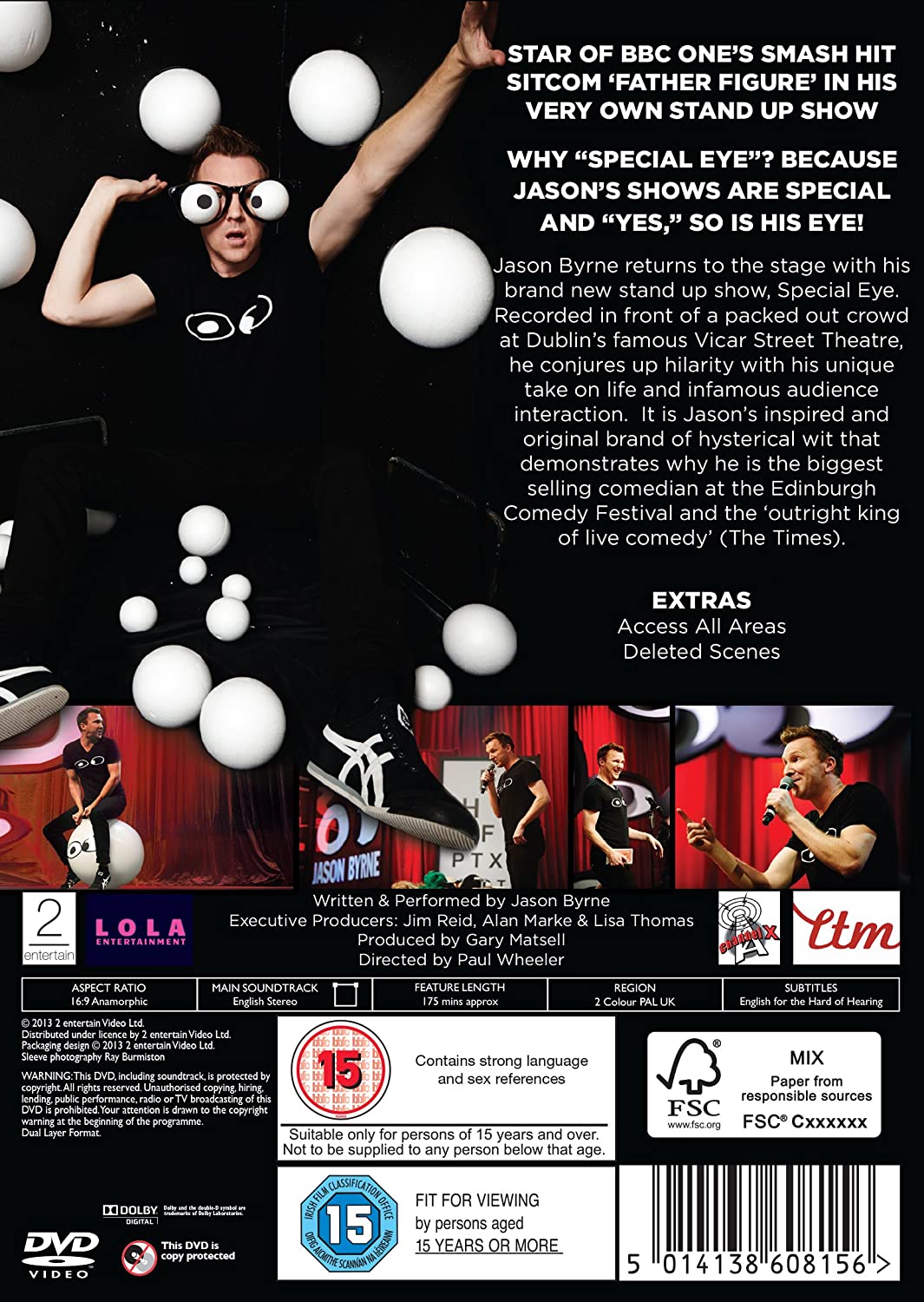 Jason Byrne Live: Jason Byrnes besonderes Auge [DVD]