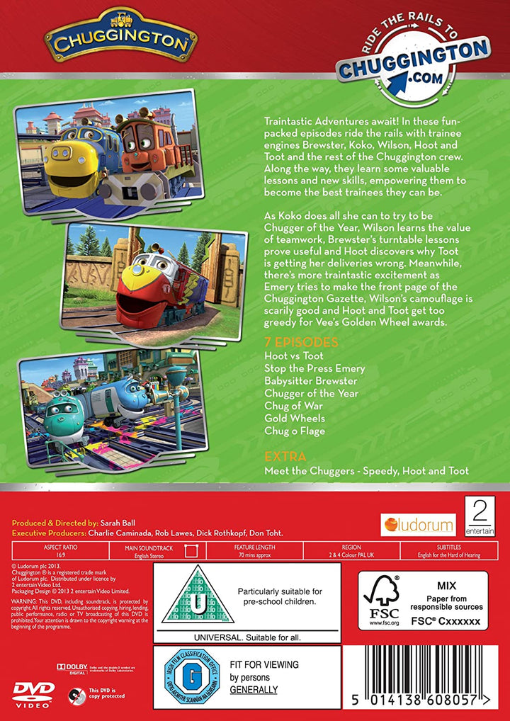 Chuggington - Chugger of the Year - Family [DVD]