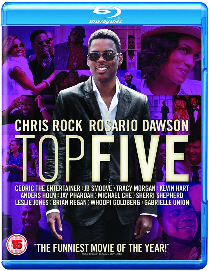 Top Five [2015] [Region Free] - Comedy/Romance [Blu-Ray]