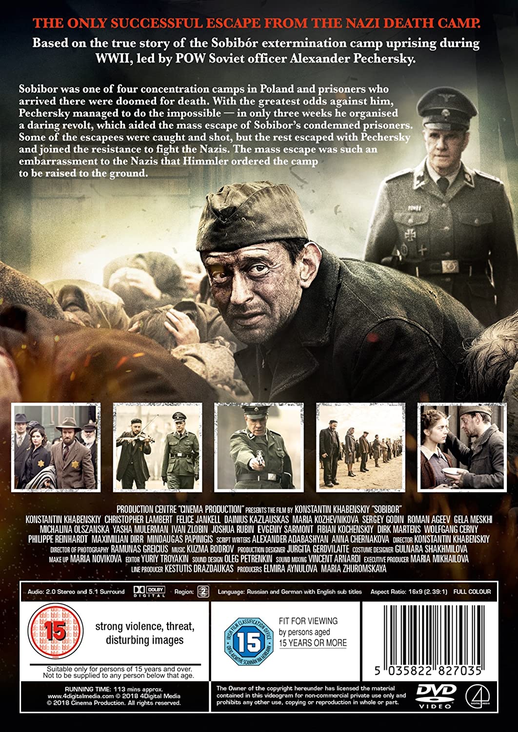 Escape From Sobibor (1987) - DVD (Region 2)