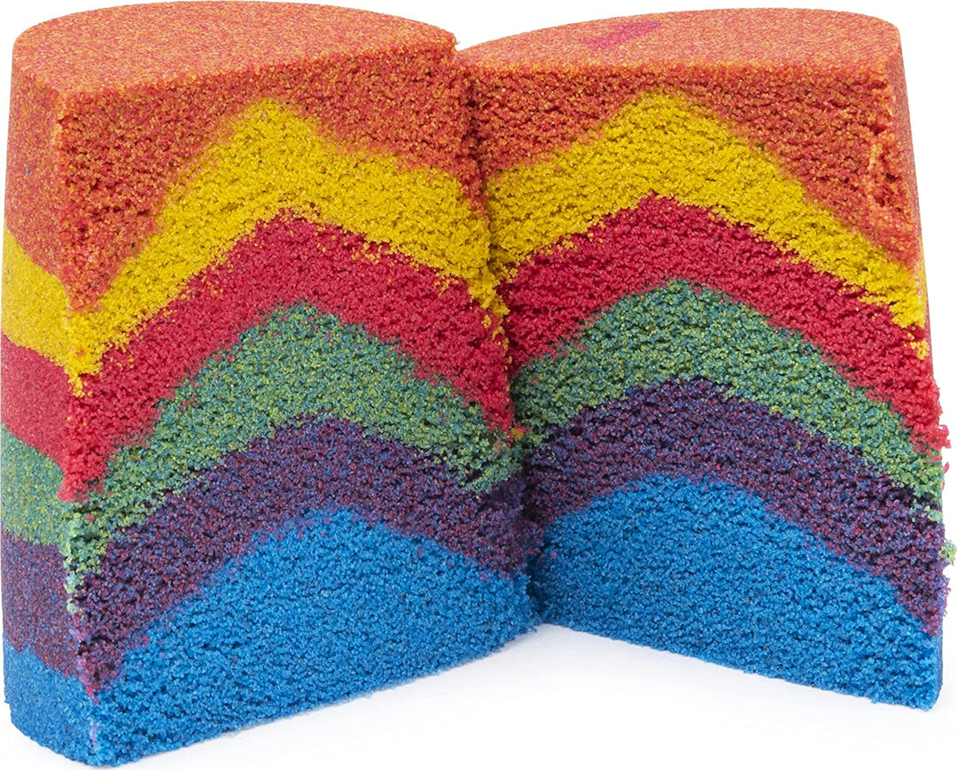 Set mix arcobaleno di sabbia cinetica con 3 colori di sabbia cinetica (382 g)