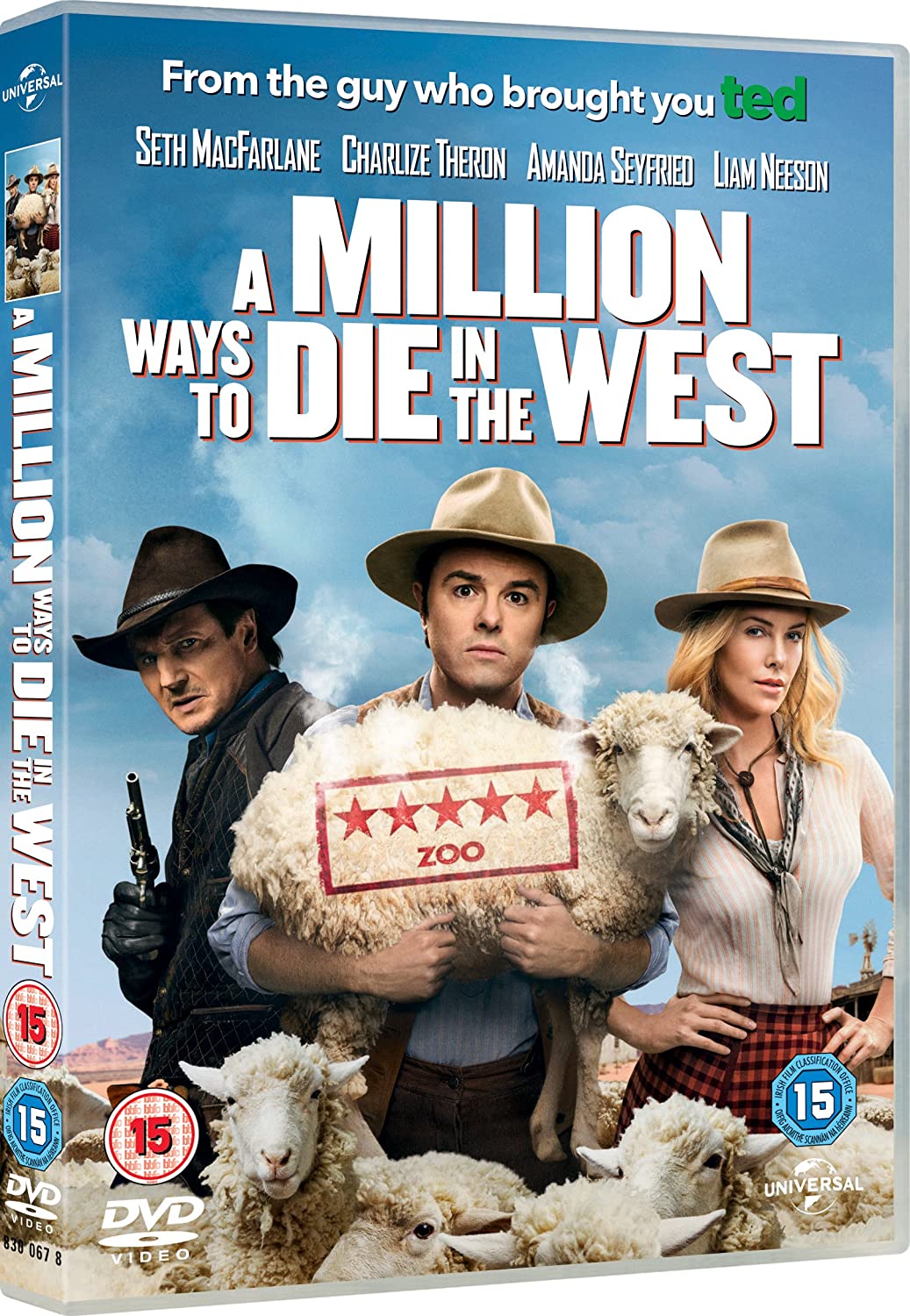 A Million Ways to Die in the West [2014] - Western/Comedy [DVD]