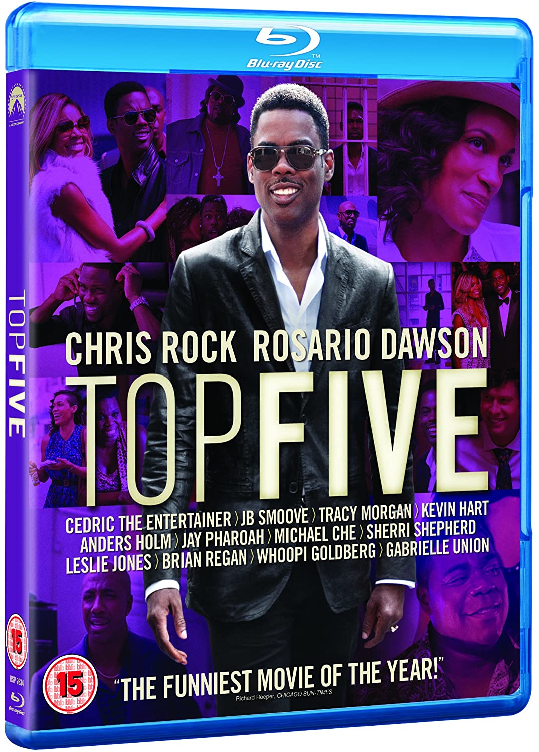 Top Five [2015] [Region Free] - Comedy/Romance [Blu-Ray]