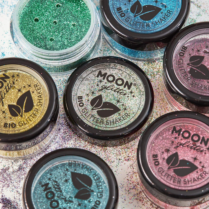 Moon Glitter - Biodegradable Eco Glitter Shakers Cosmetic Bio Glitter (‎G13726)