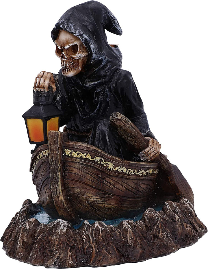 Nemesis Now Scent of The Styx Grim Reaper Backflow Incense Burner 16.6cm, Black