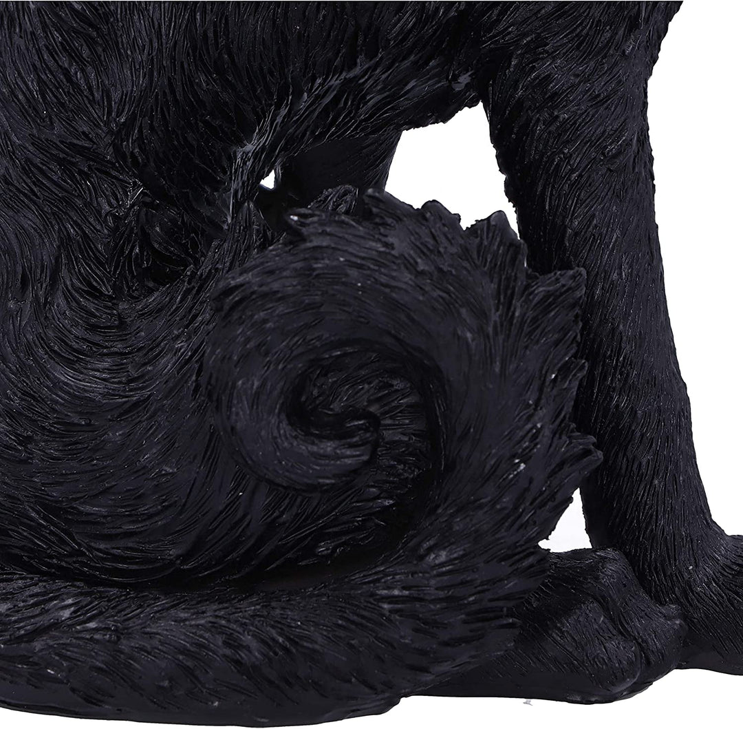 Nemesis Now Kleine schwarze Katze Hexen Vertraute Figur Salem, 19,6 cm