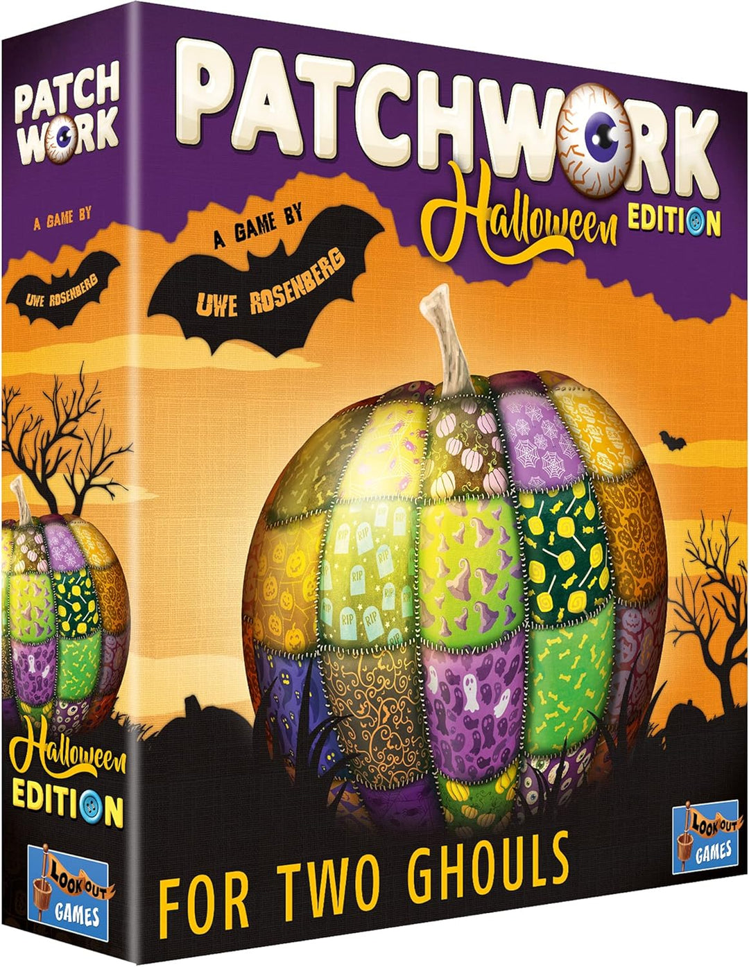 Lookout Games | Patchwork Halloween Edition | Board Game | Ages 12+ | 2 Players