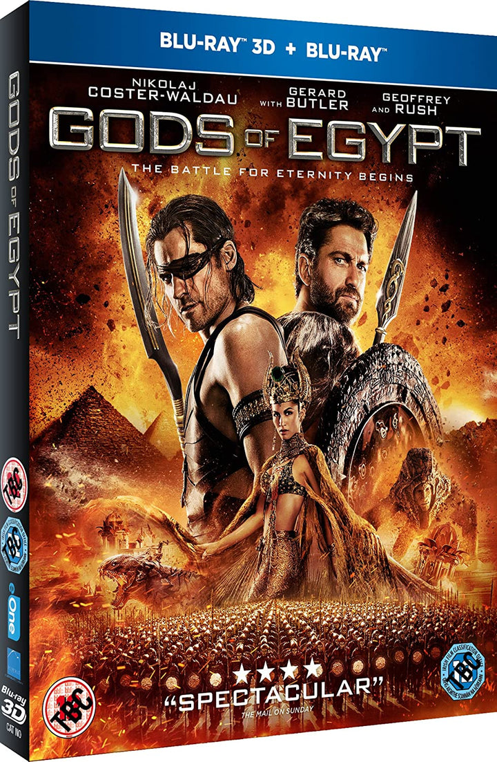 Gods of Egypt [2016] - Adventure/Action [Blu-ray]