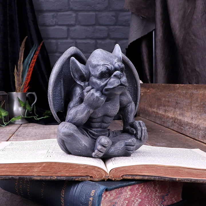 Nemesis Now Laverne Dark Black Grotesque Gargoyle Figurine, 13cm